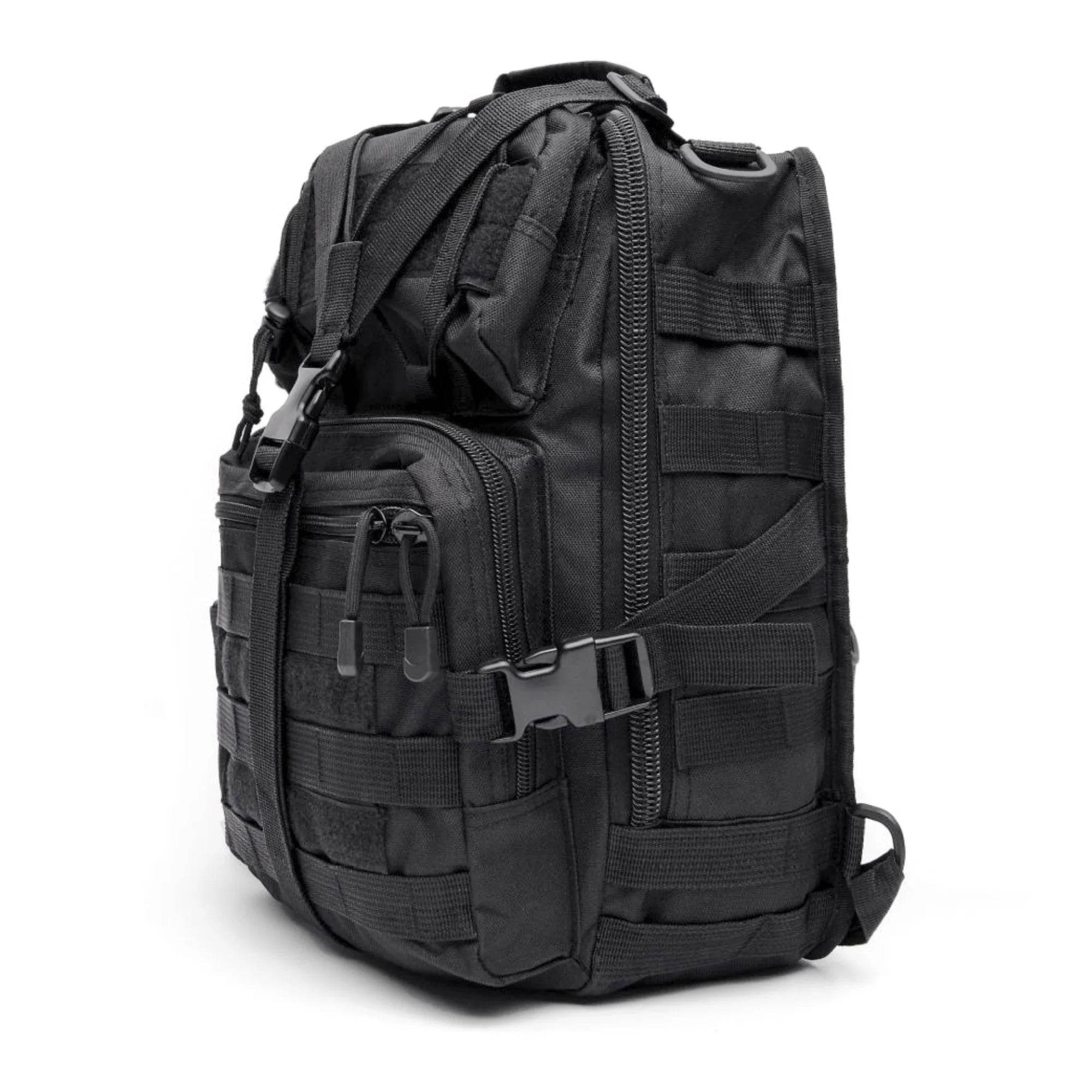 Jupitergear Tactical Sling Backpack 15L Molle Military Shoulder Bag Outdoor Daypack with Adjustable Strap - Flowly Home