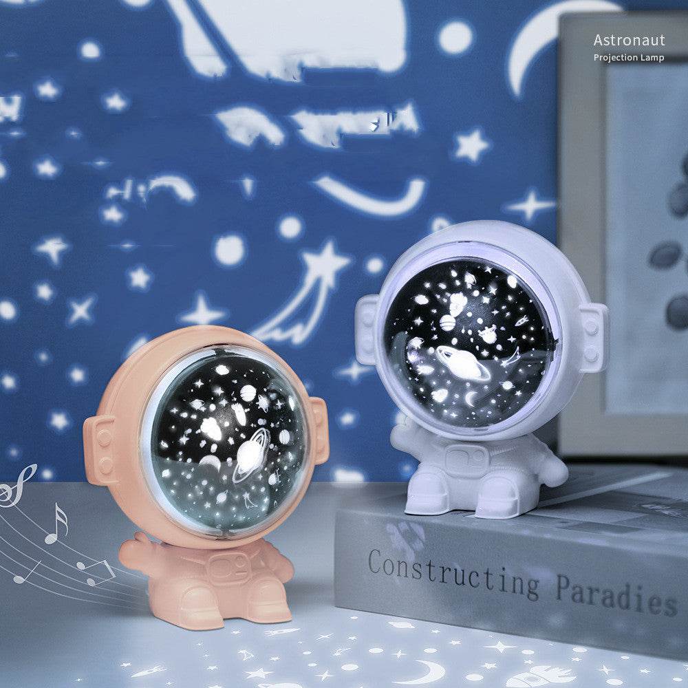 Galaxy Star Projector Astronaut Lamp - Starry Sky Night Light Gift for Kids and Babies - Flowly Home