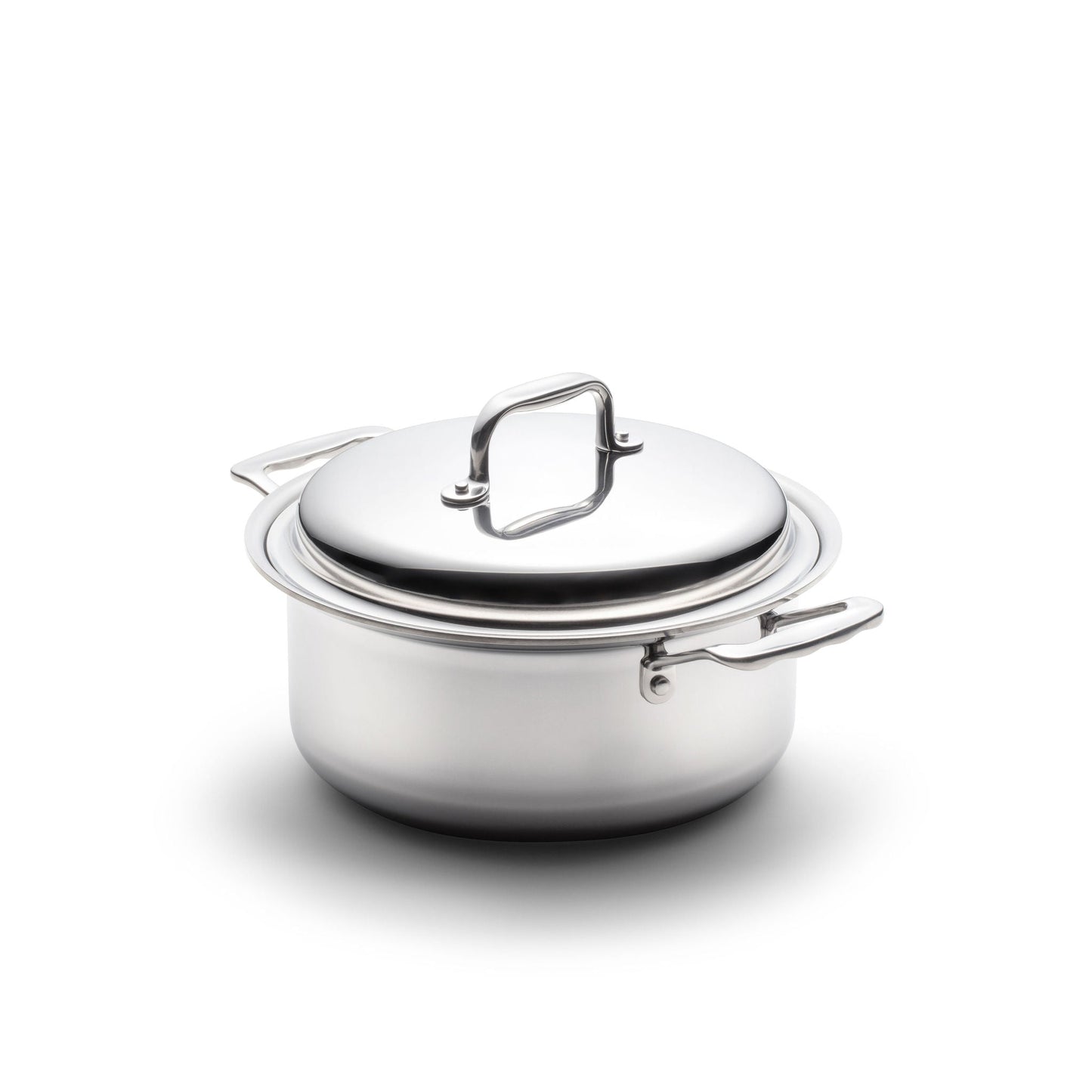6 Piece Stainless Steel Cookware Set for Efficient Cooking