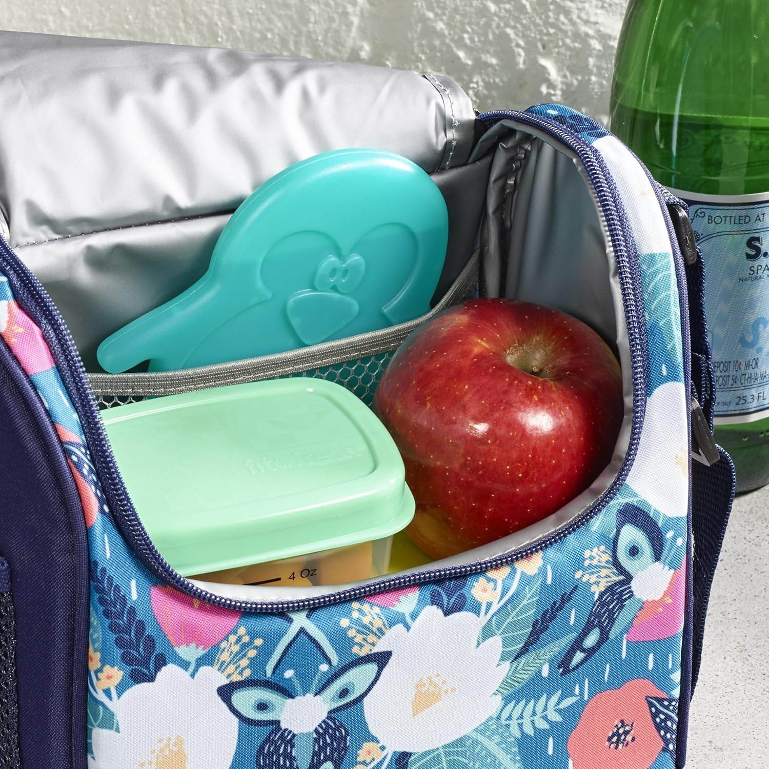 Coolers Kids Lunch Box Ice Packs - Slim Reusable Ice Packs for Lunch Bags, Set of 4 Multicolored Penguin Design - Flowly Home