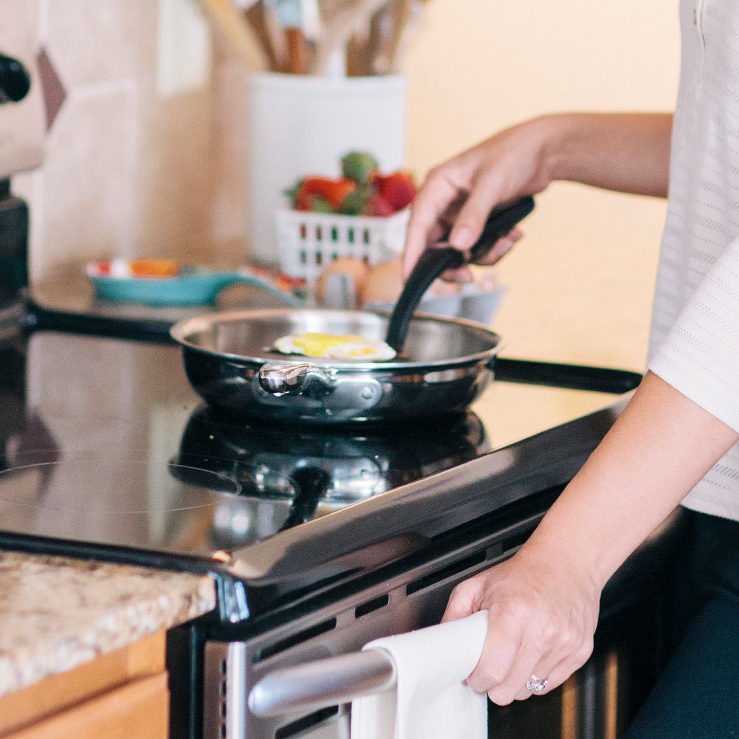 7 Inch Stainless Steel Fry Pan