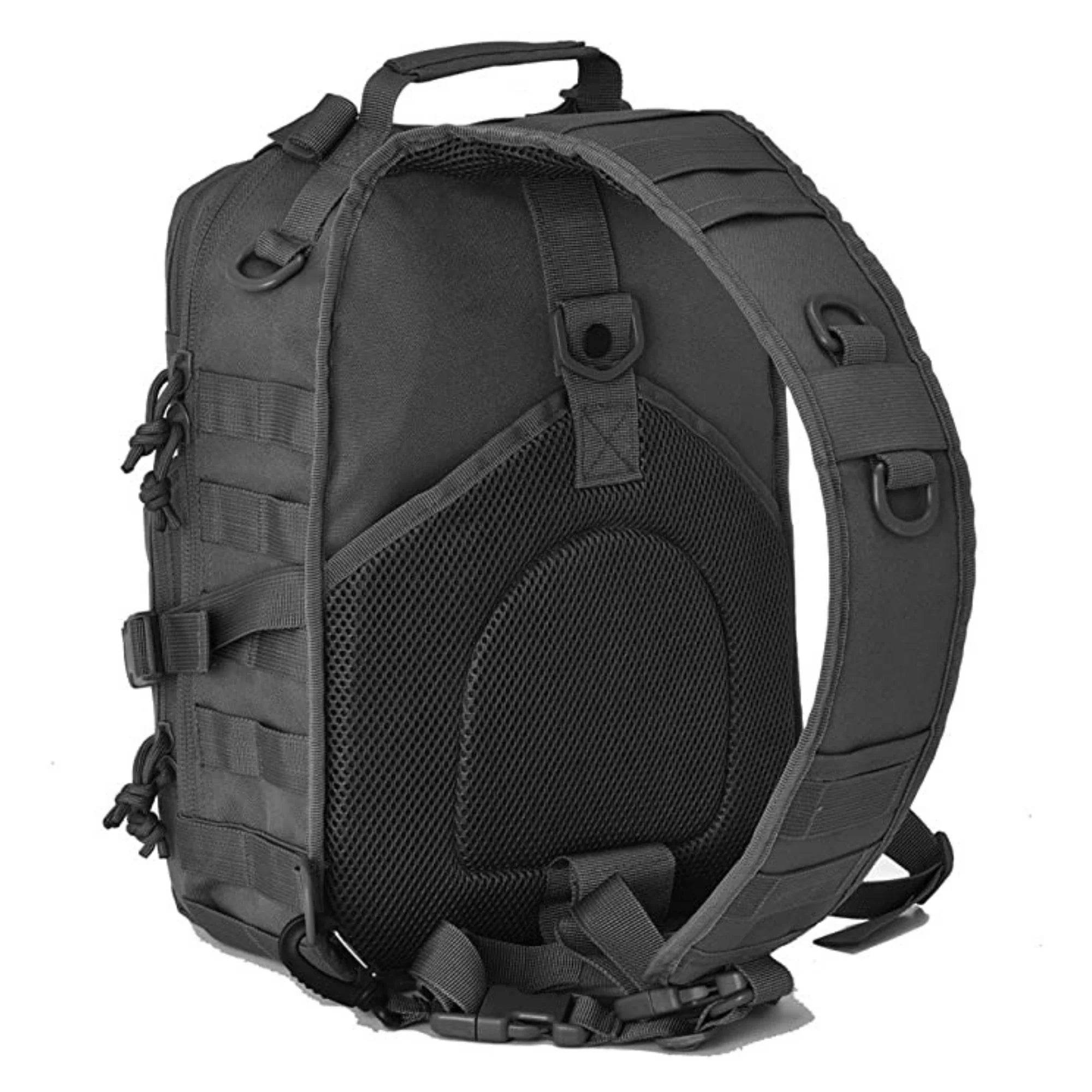 Jupitergear Tactical Sling Backpack 15L Molle Military Shoulder Bag Outdoor Daypack with Adjustable Strap - Flowly Home