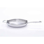 11.5 Inch Stainless Steel Fry Pan for Perfect Cooking - Flowly Home