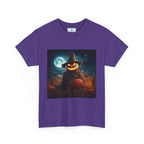 Halloween Pumpkin T-Shirt - Spooky Fall Unisex Tee for Autumn Celebrations and Halloween Parties - Flowly Home