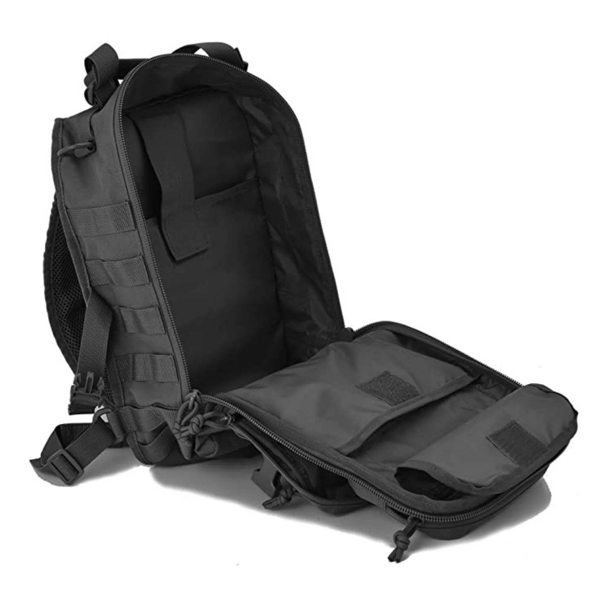 Jupitergear Tactical Sling Backpack 15L Molle Military Shoulder Bag Outdoor Daypack with Adjustable Strap - Flowly Home