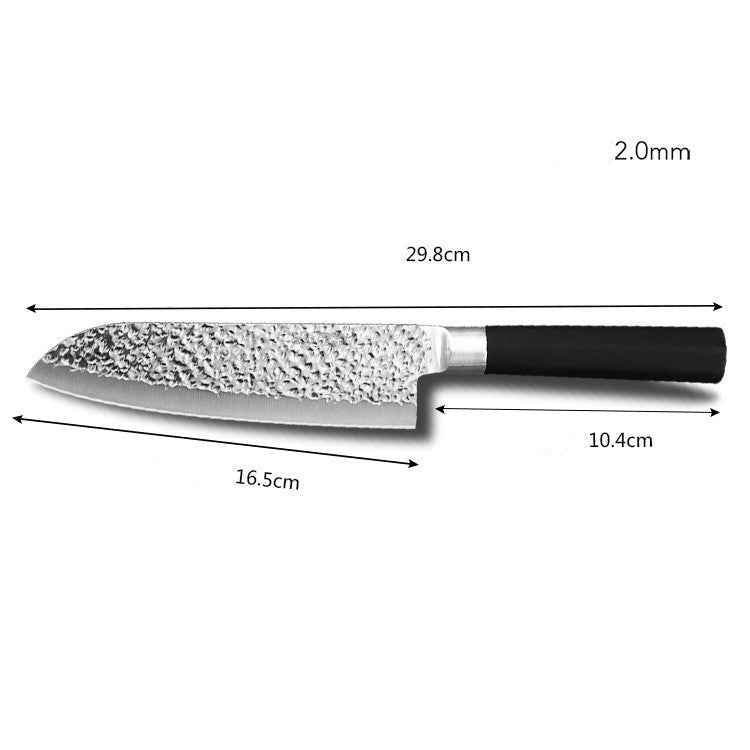 7 Inch Stainless Steel Kitchen Knife with Non-slip Handle - Flowly Home