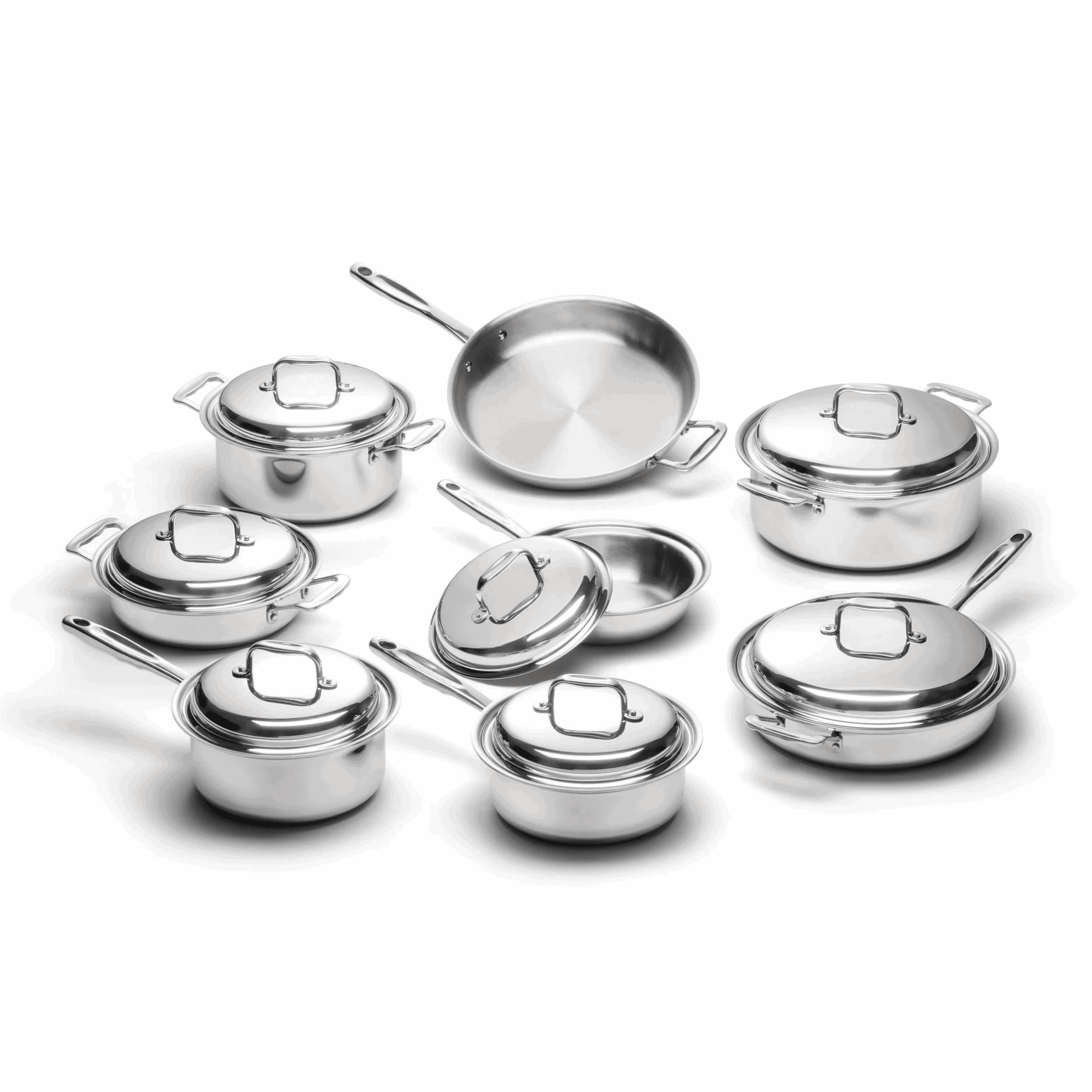 15-Piece Cookware Set for All Your Cooking Needs - Flowly Home