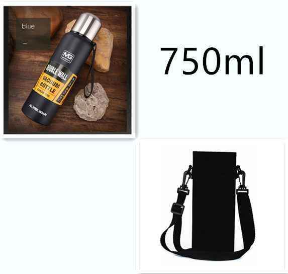 Stainless Steel Travel Mug - Insulated Outdoor Portable Water Cup - Flowly Home