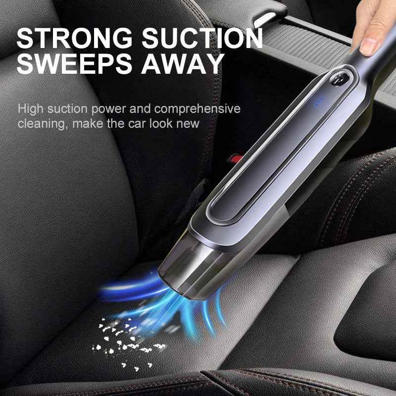 Cordless Handheld Vacuum Cleaner - Rechargeable Portable Dust Collector for Home and Car - Flowly Home