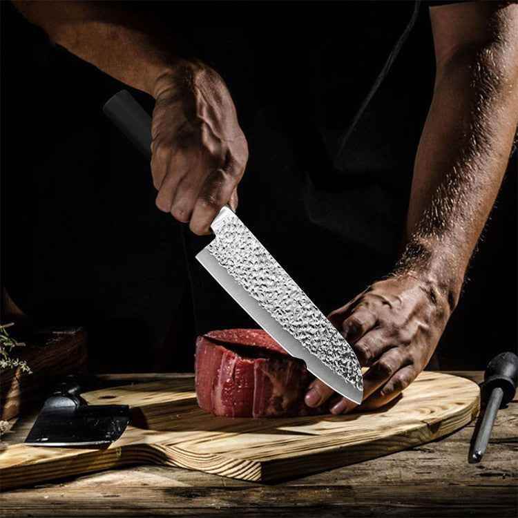 7 Inch Stainless Steel Kitchen Knife with Non-slip Handle - Flowly Home