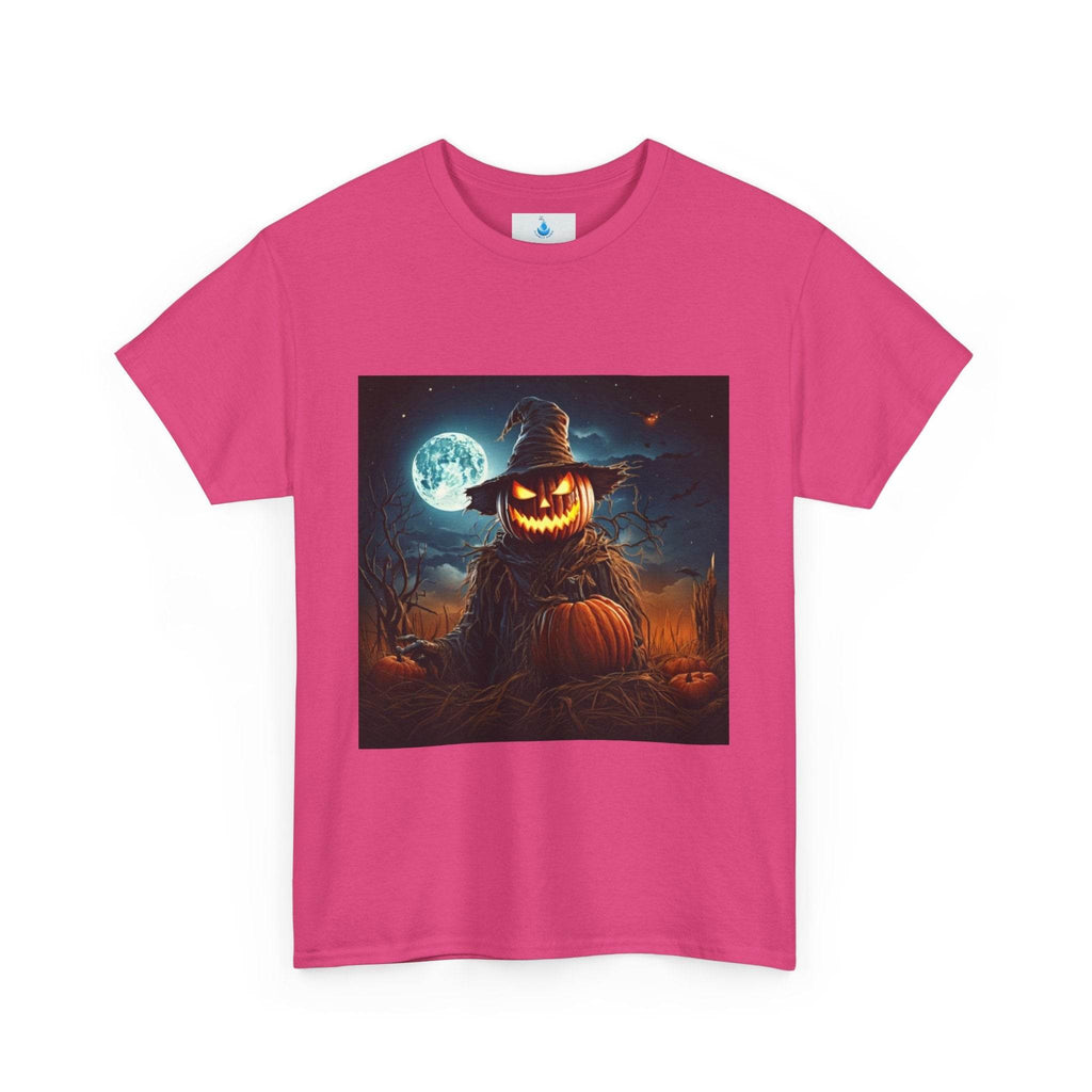 Halloween Pumpkin T-Shirt - Spooky Fall Unisex Tee for Autumn Celebrations and Halloween Parties - Flowly Home