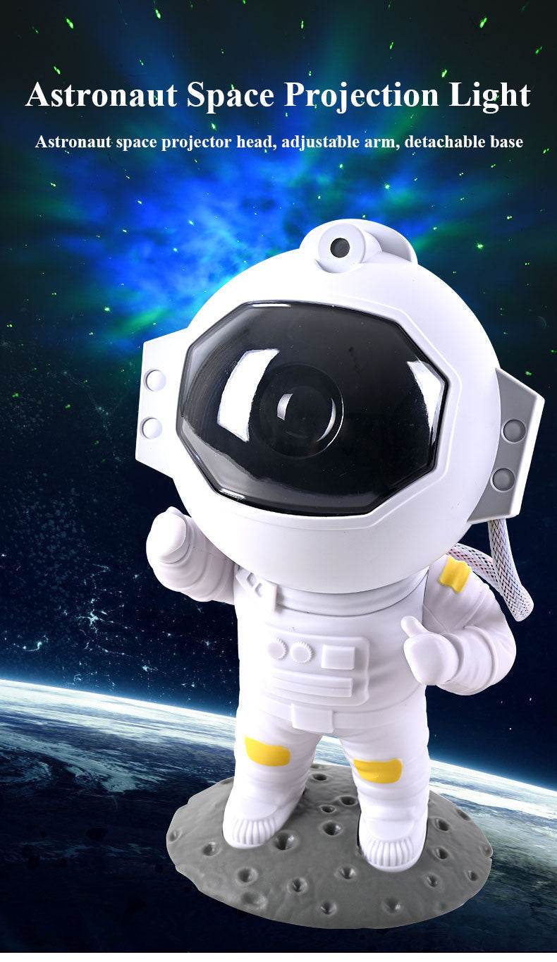 Galaxy Star Projector - Astronaut Lamp for Bedroom Decor, Starry Sky Night Light and Home Decoration Gift - Flowly Home