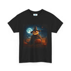 Halloween Pumpkin T-Shirt - Spooky Fall Unisex Tee for Autumn Celebrations and Halloween Parties - Flowly Home
