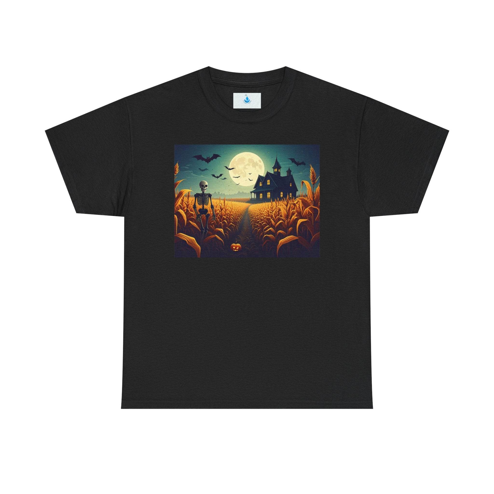 Spooky Halloween Tee, Unisex Graphic T-Shirt, Pumpkin Patch Shirt, Ghostly Design Apparel, Fall Fashion Top, Perfect for Halloween Parties - Flowly Home