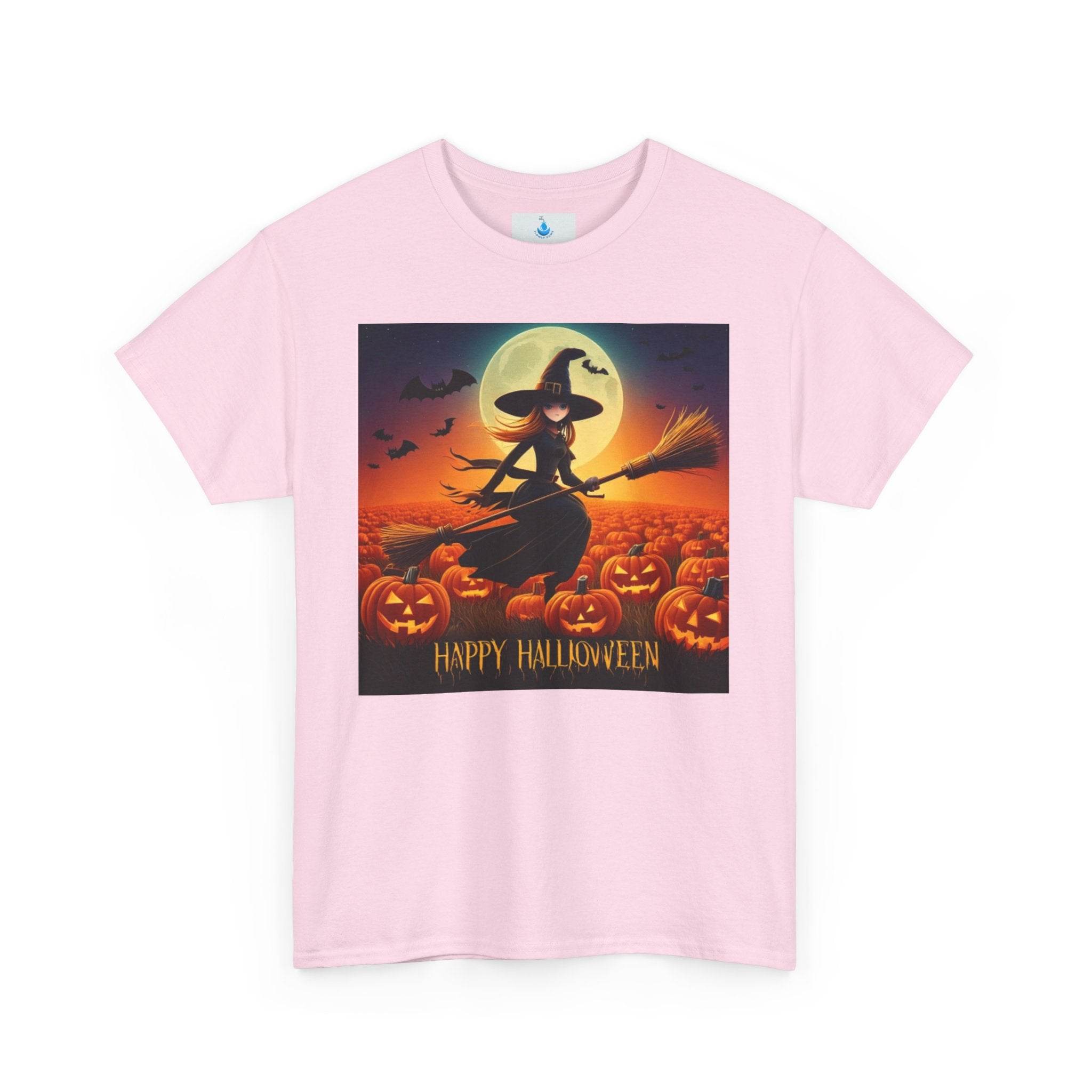 Halloween Witch Tee, Spooky Shirt, Unisex Halloween Costume, Fall Fashion, Trick-or-Treat Apparel, Pumpkin Patch Tee, October 31 Outfit - Flowly Home