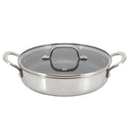 Better Chef Stainless Steel Nonstick Deep Fry Pan 11-Inch 3-Ply with Lid - Flowly Home