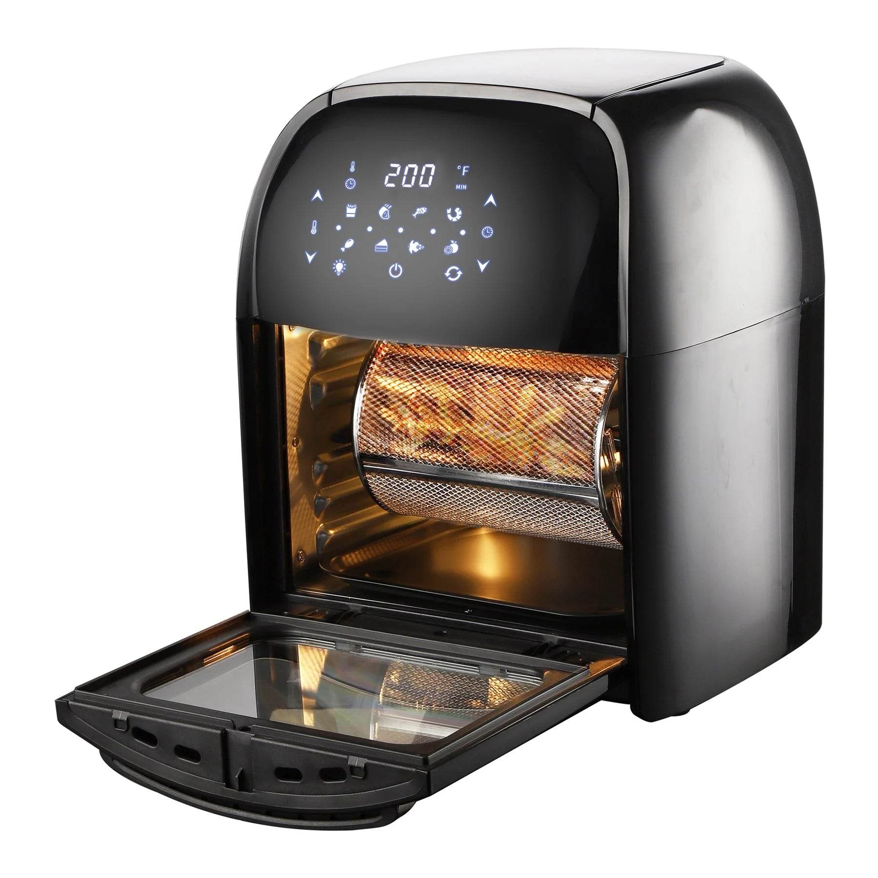 Supersonic 3-In-1 Air Fryer - 12 Qt Dehydrator and Rotisserie Oven (NA-3004AFR) - Flowly Home