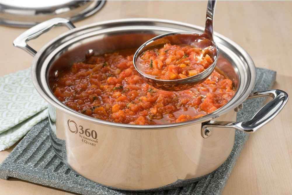 4 Quart Stockpot - Perfect for Soups, Stews, and Cooking Essentials - Flowly Home