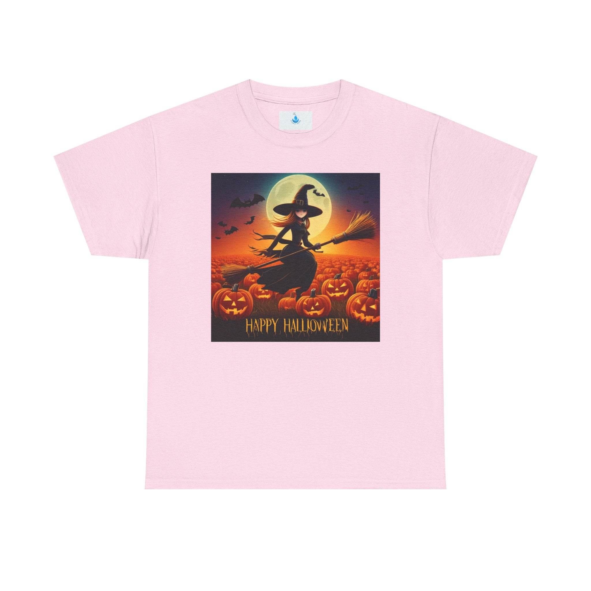 Halloween Witch Tee, Spooky Shirt, Unisex Halloween Costume, Fall Fashion, Trick-or-Treat Apparel, Pumpkin Patch Tee, October 31 Outfit - Flowly Home