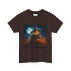 Halloween Pumpkin T-Shirt - Spooky Fall Unisex Tee for Autumn Celebrations and Halloween Parties - Flowly Home