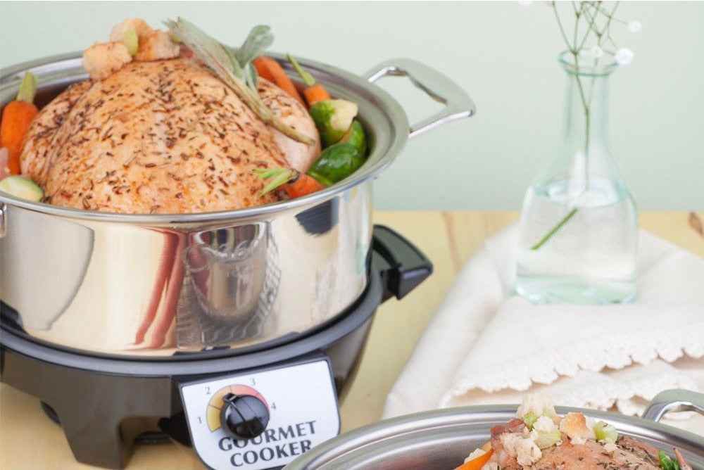 4 Quart Slow Cooker Set for Delicious Home-Cooked Meals - Flowly Home