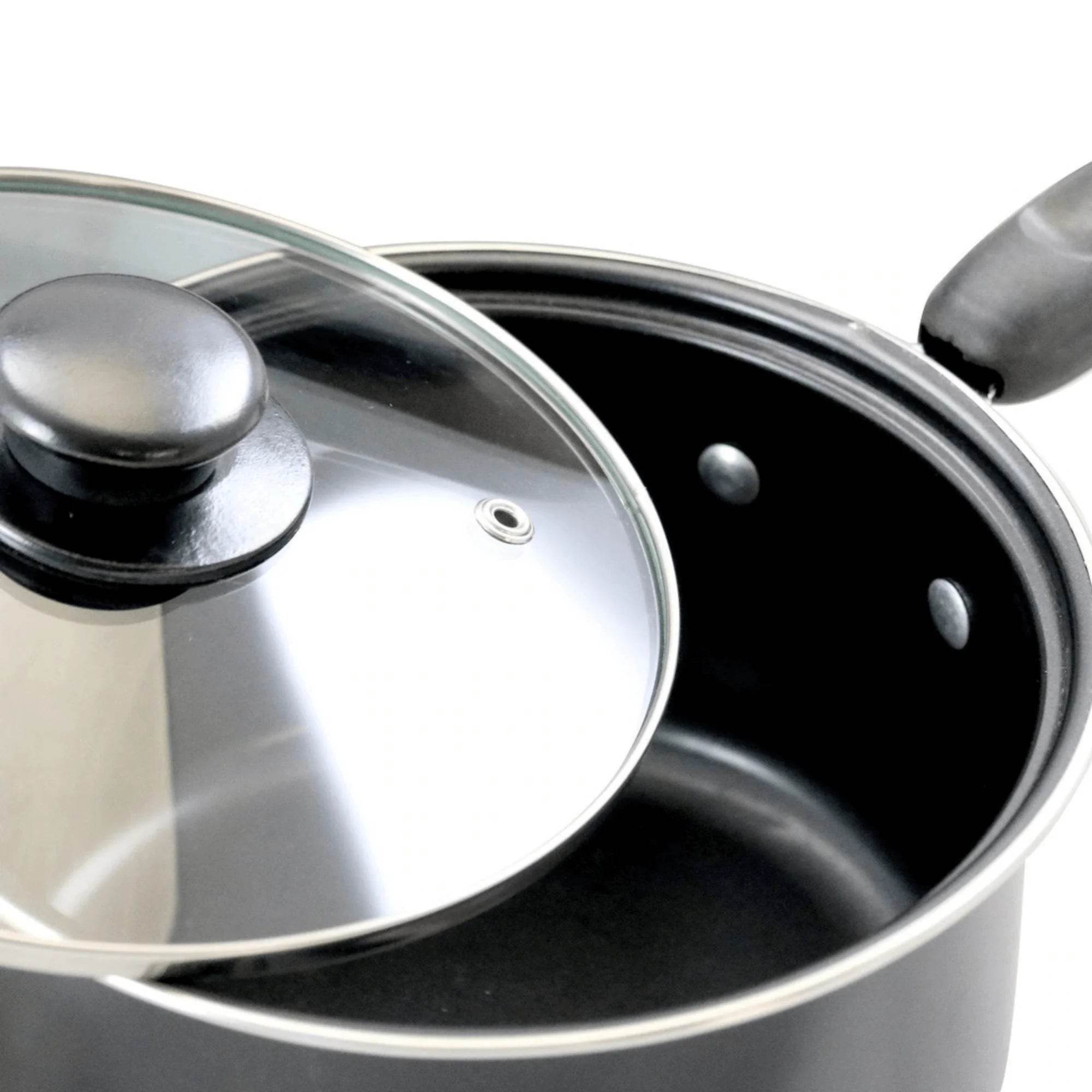 Better Chef Carbon Steel Cookware Set - 7-Piece Set with Glass Lids - Flowly Home