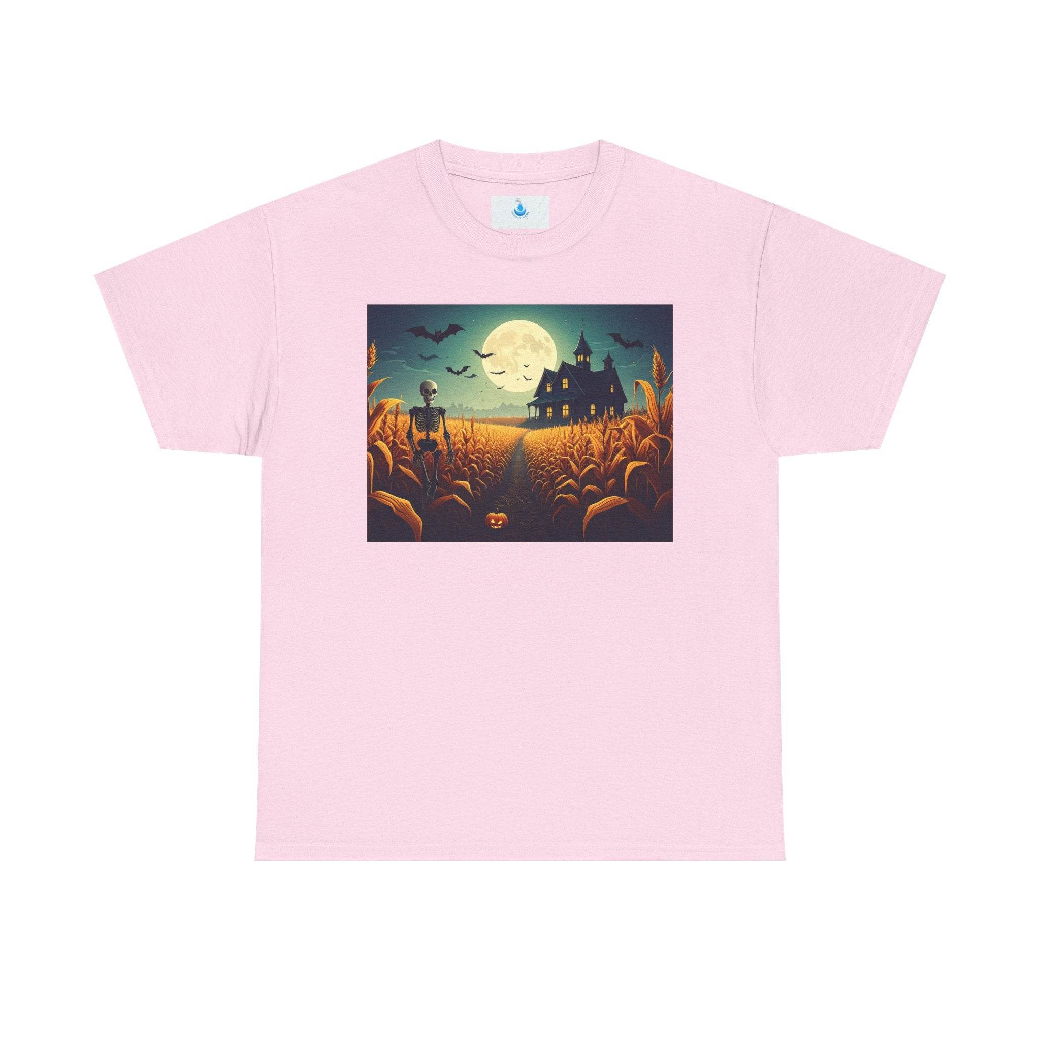 Spooky Halloween Tee, Unisex Graphic T-Shirt, Pumpkin Patch Shirt, Ghostly Design Apparel, Fall Fashion Top, Perfect for Halloween Parties - Flowly Home