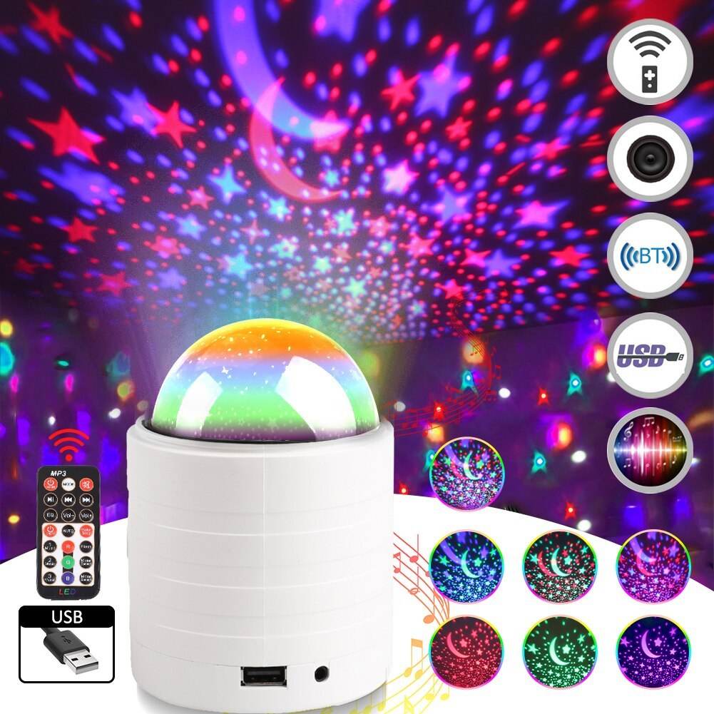 Star Projector Night Light for a Stunning Starry Ambiance in Your Space - Flowly Home