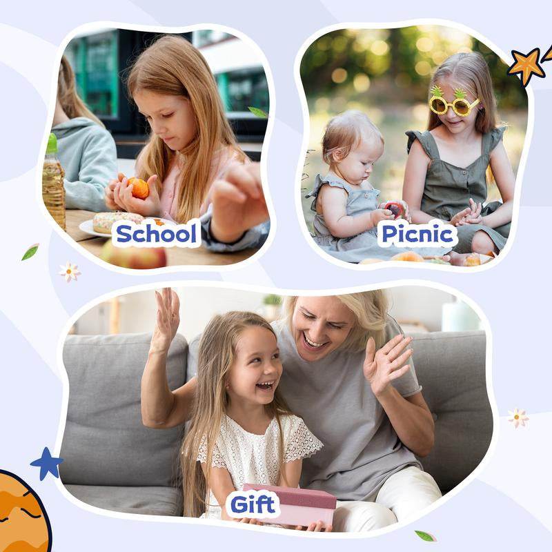 Mexs Kids Insulated Lunch Bag Reusable Lunch Box Portable Cooler for School Boys and Girls - Flowly Home