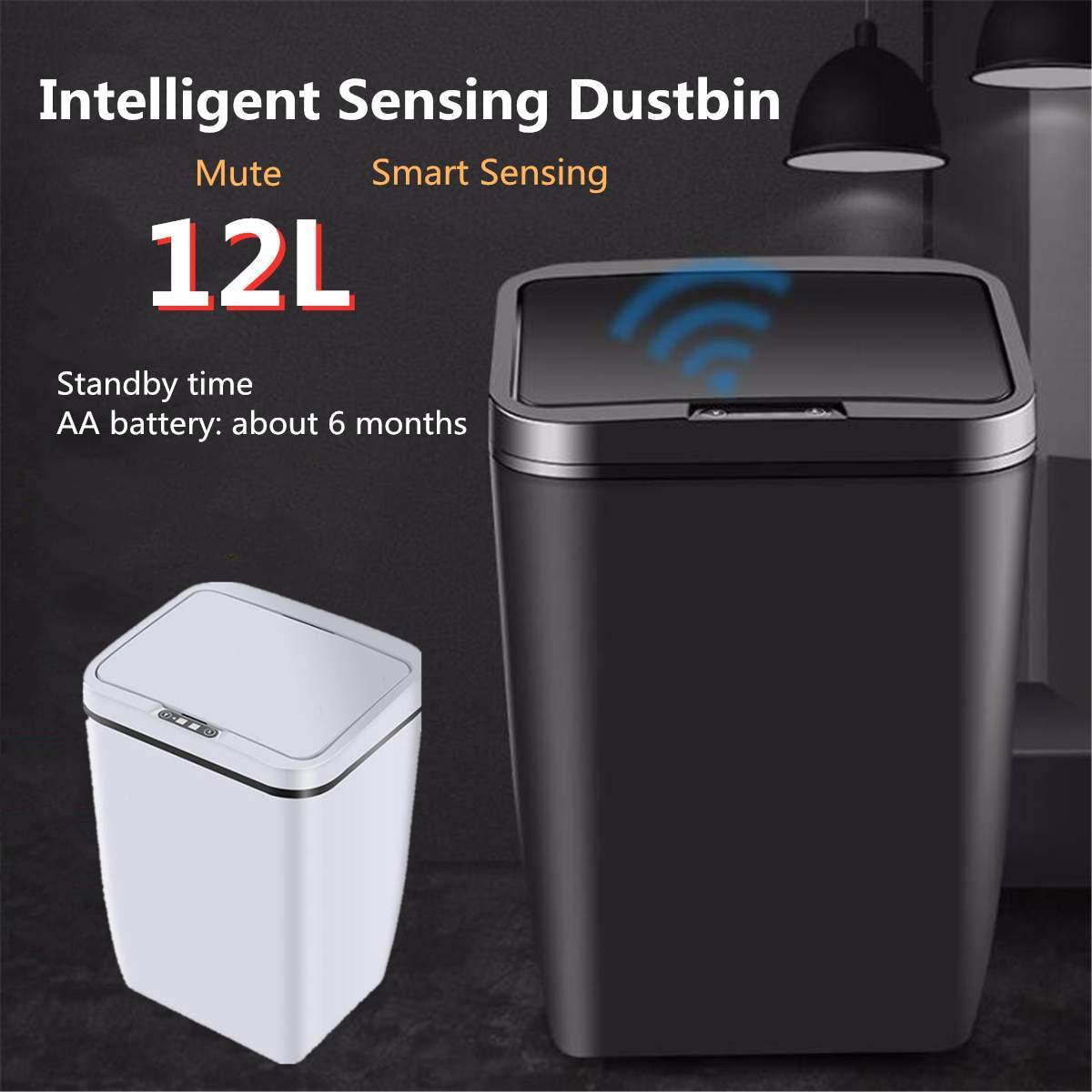 Infrared Trash Can for Touchless and Hygienic Waste Disposal - Flowly Home