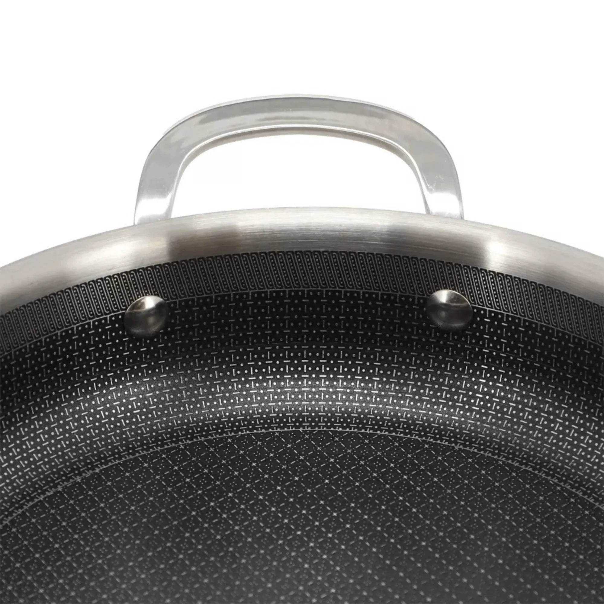 Better Chef 10-Inch Stainless Steel Fry Pan with Lid - 3-Ply Nonstick Deep Cooking Essential - Flowly Home