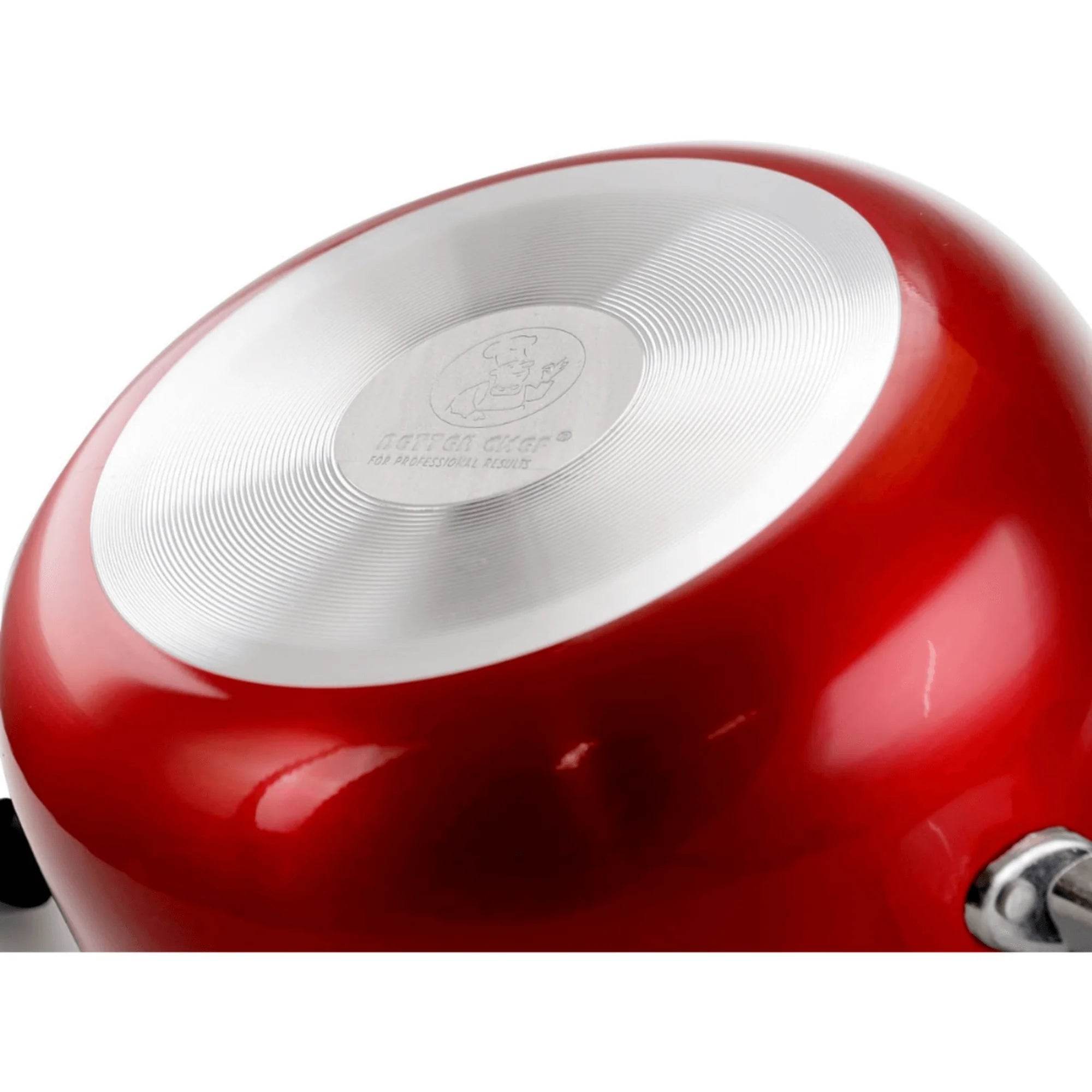 Better Chef Red Aluminum Dutch Oven 6-Quart with Glass Lid - Flowly Home