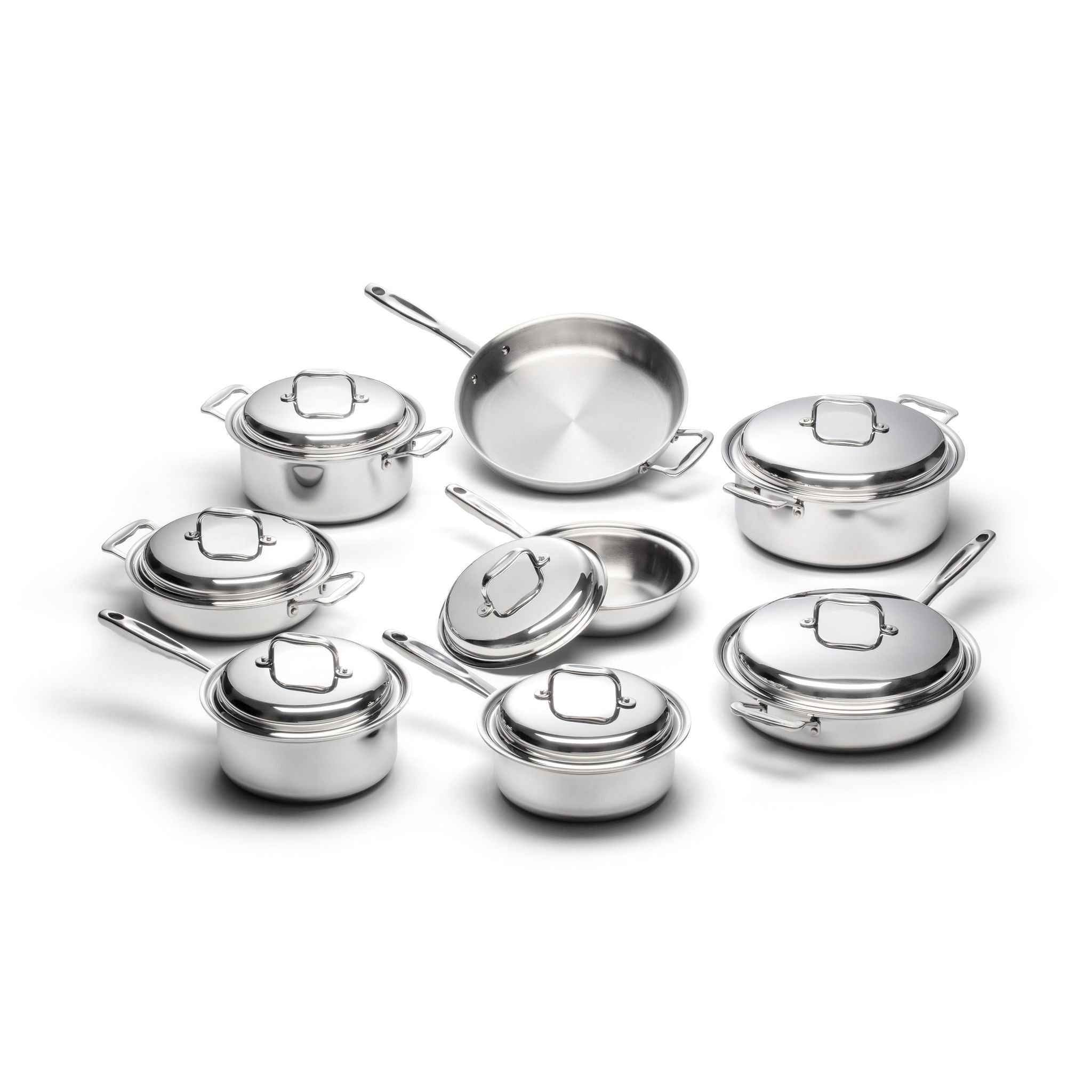 15-Piece Cookware Set for All Your Cooking Needs - Flowly Home