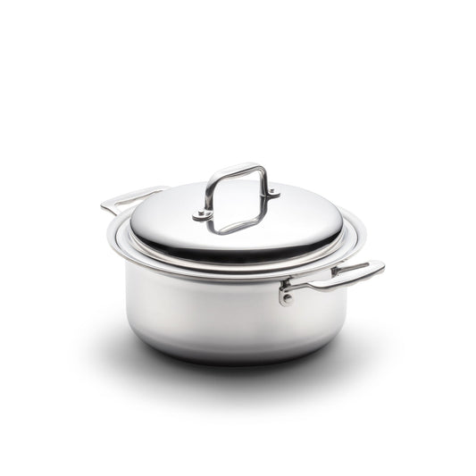 4 Quart Stockpot - Perfect for Soups, Stews, and Cooking Essentials
