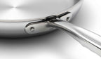 8.5 Inch Stainless Steel Fry Pan - Durable & Versatile Cookware - Flowly Home