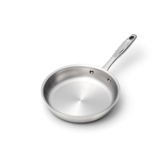 8.5 Inch Stainless Steel Fry Pan - Durable & Versatile Cookware