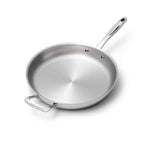 11.5 Inch Stainless Steel Fry Pan for Perfect Cooking - Flowly Home
