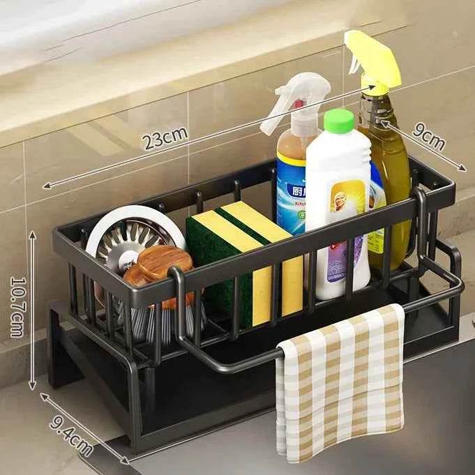 Sink Organizer Rack - Efficient Storage Solution for Your Kitchen Sink Area - Flowly Home