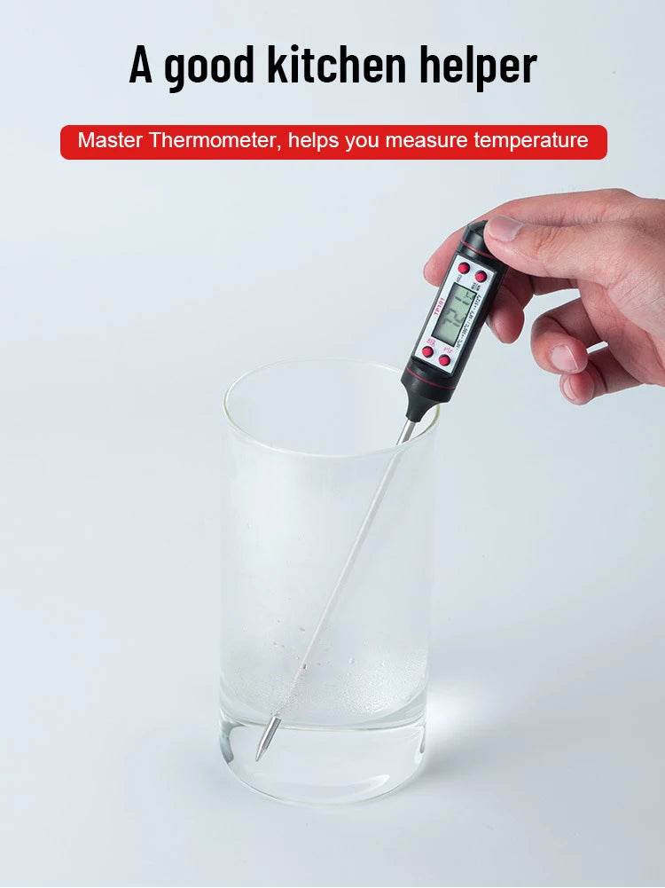 Food Baking Digital Kitchen Thermometer Electronic Probe BBQ Temperature Measuring Pen - Flowly Home