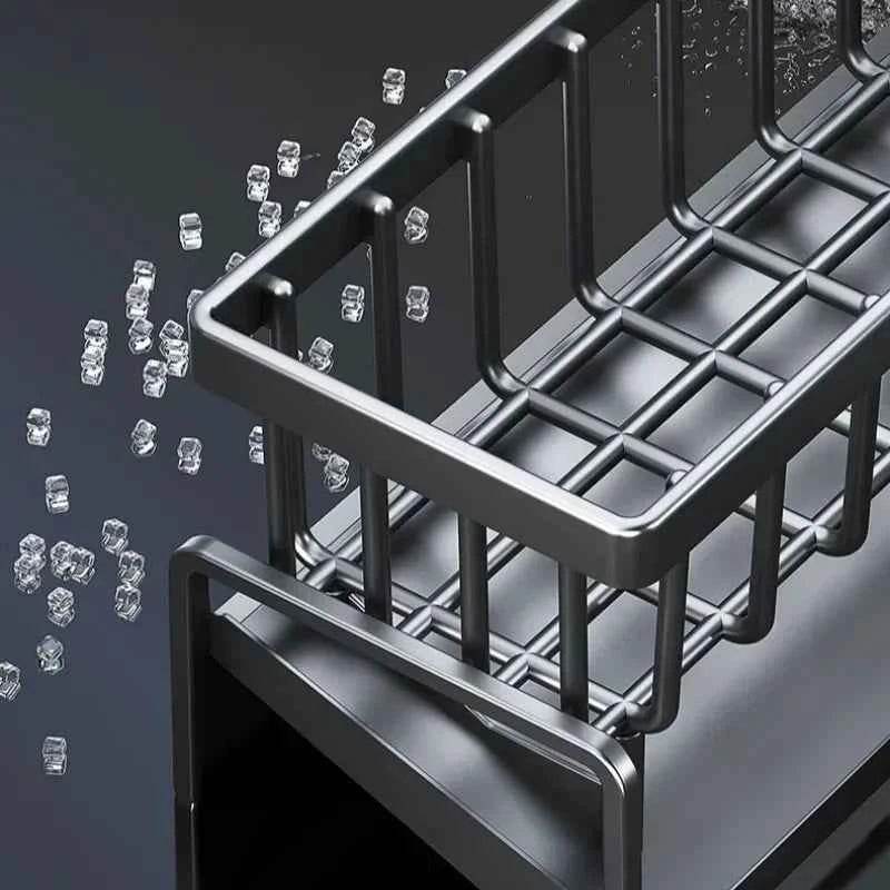 Sink Organizer Rack - Efficient Storage Solution for Your Kitchen Sink Area - Flowly Home