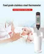 Food Baking Digital Kitchen Thermometer Electronic Probe BBQ Temperature Measuring Pen - Flowly Home