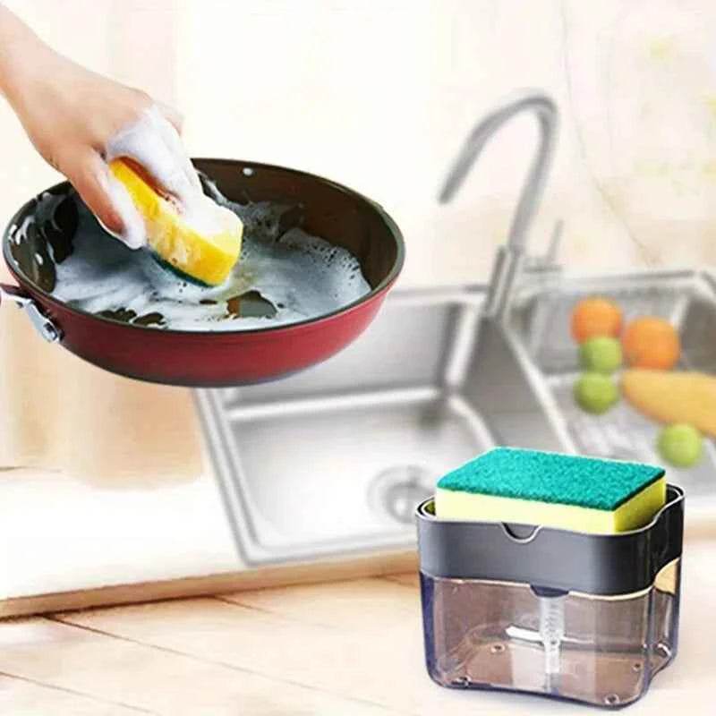 All-in-One Soap Dispenser for Convenient and Mess-Free Hand Washing - Flowly Home