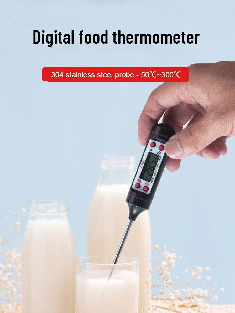 Food Baking Digital Kitchen Thermometer Electronic Probe BBQ Temperature Measuring Pen - Flowly Home