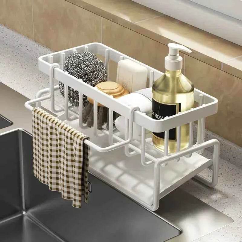 Sink Organizer Rack - Efficient Storage Solution for Your Kitchen Sink Area - Flowly Home