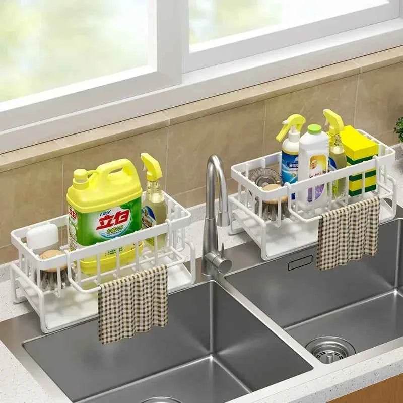 Sink Organizer Rack - Efficient Storage Solution for Your Kitchen Sink Area - Flowly Home