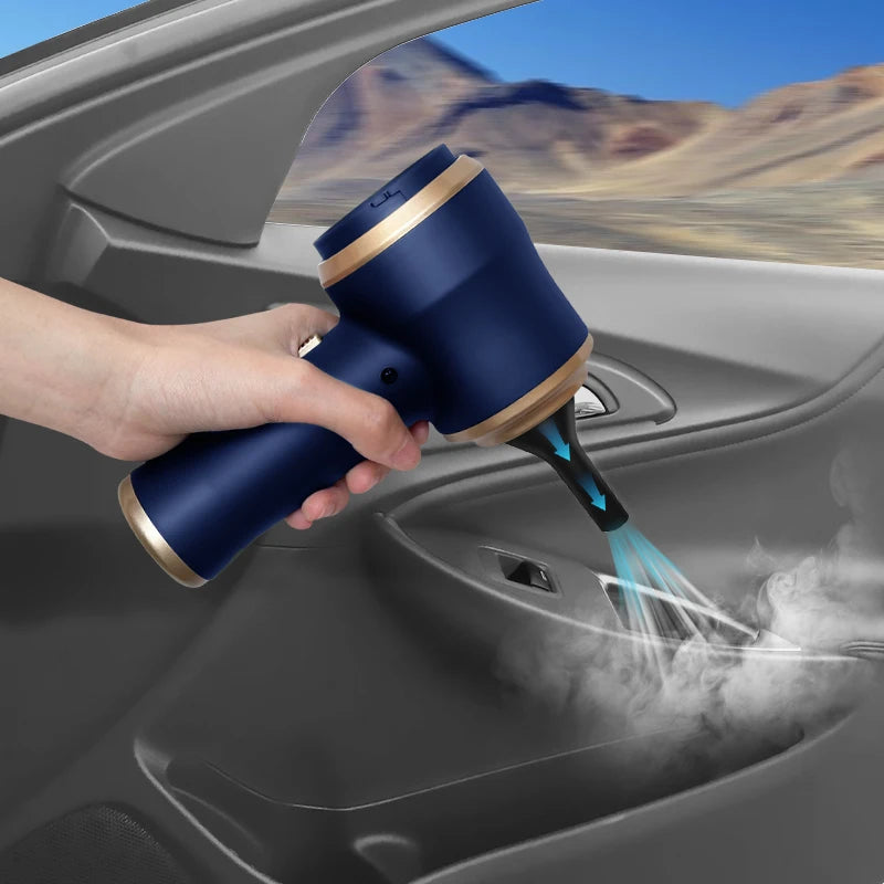 Wireless Car Vacuum Cleaner – Portable High Power Home Appliance for Cleaning Bedroom Carpets and More
