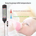 Food Baking Digital Kitchen Thermometer Electronic Probe BBQ Temperature Measuring Pen - Flowly Home