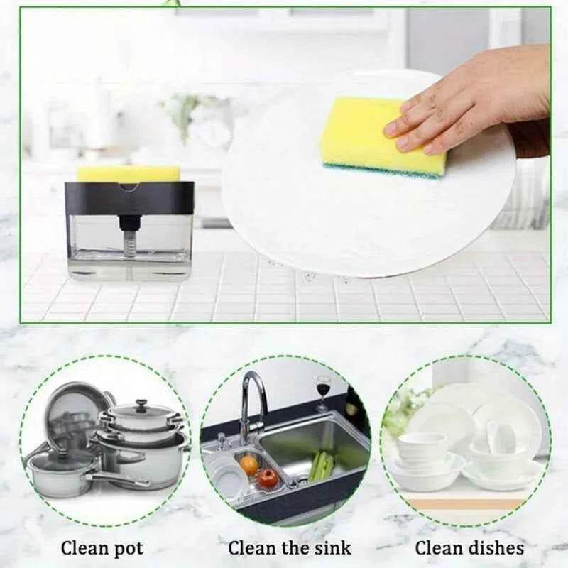 All-in-One Soap Dispenser for Convenient and Mess-Free Hand Washing - Flowly Home