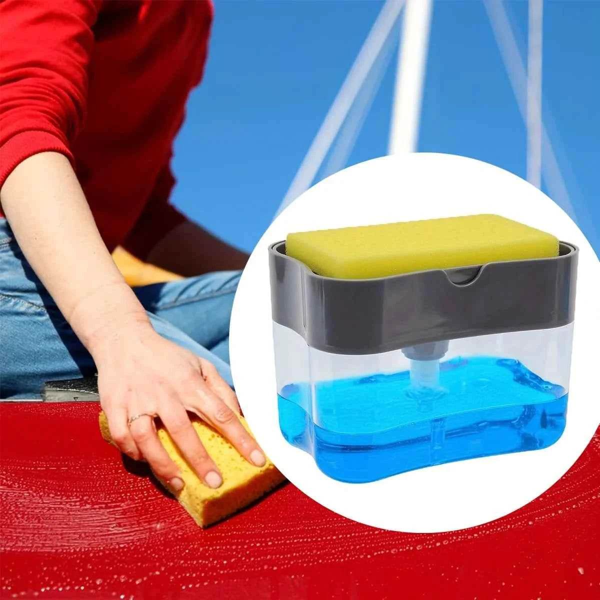 All-in-One Soap Dispenser for Convenient and Mess-Free Hand Washing - Flowly Home