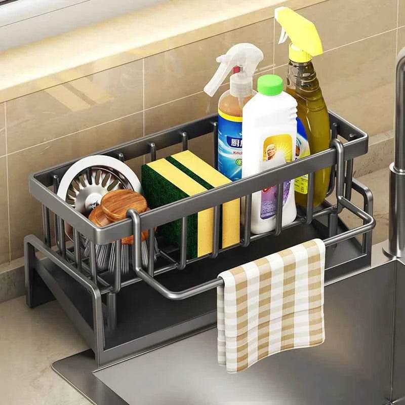 Sink Organizer Rack - Efficient Storage Solution for Your Kitchen Sink Area - Flowly Home